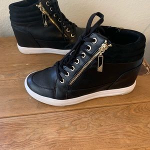 aldo ailanna jewel embellished wedge sneakers